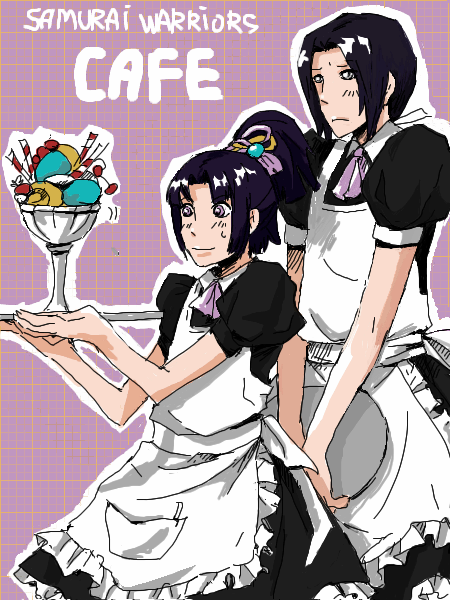 oekaki - ������ - Samurai Warriors Cafe - maeve